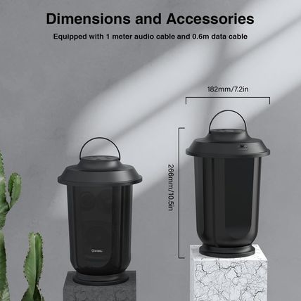 Onforu Outdoor Bluetooth Speaker, 2 Pack 40W True Wireless Stereo Dual Pairing L