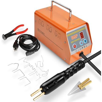 Plastic Welder Repair Machine Kit, 5-Level Adjustable Power, Bumper Plastic Repa