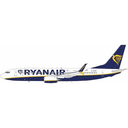 B737-8SS RYANAIR UK VISIT WROCLAW - JFOX JF-737-8-022 1/200 - PRE ORDER