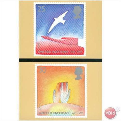 GB PHQ 1995 - Europa - Peace & Freedom