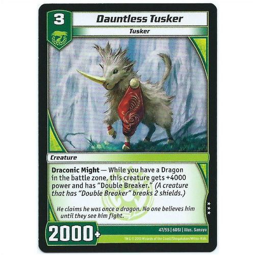 Kaijudo - DragonStrike Infernus - 47/55 - Dauntless Tusker