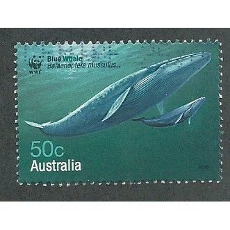 AUS 2006 50c 'WHALES' FINE USED (EBID34-507)