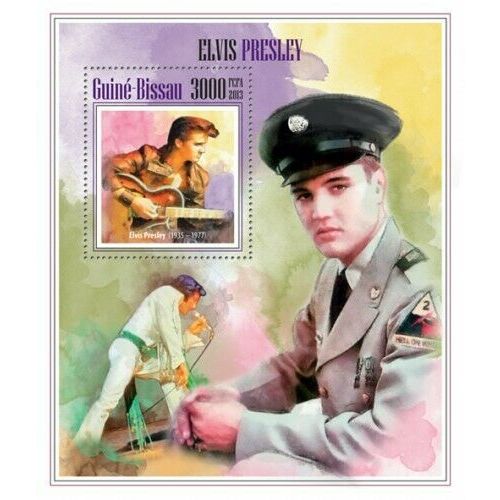 GUINE BISSAU 2013 SHEET MNH ELVIS PRESLEY SINGERS MUSIC CINEMA 5A