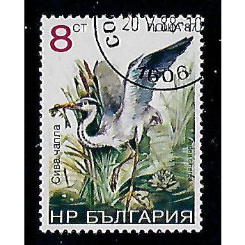 BULGARIA 1988 BIRDS 8s CARRION CROW SG 3516 FINE USED