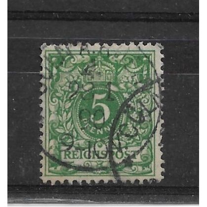 Germany.SG47a 5pf Green.Fine Used.Nov21