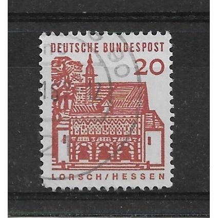WestGermany.WestBerlin.B238 20pf Monastery Gate,Lorsch.Fine Used.Nov21