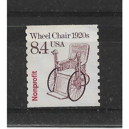 UnitedStates.SG2164 8.4c Wheelchair,1920's.Unused.Feb23d