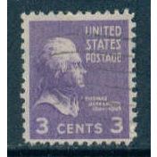 Used 807 3c Thomas Jefferson Fine NA1505