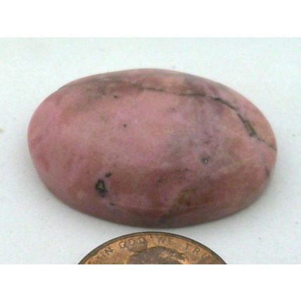 Rhodonite Freeform Gemstone Cabochon 354