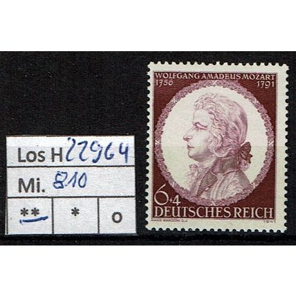 Los H22964: Deutsches Reich Mi. 810 **