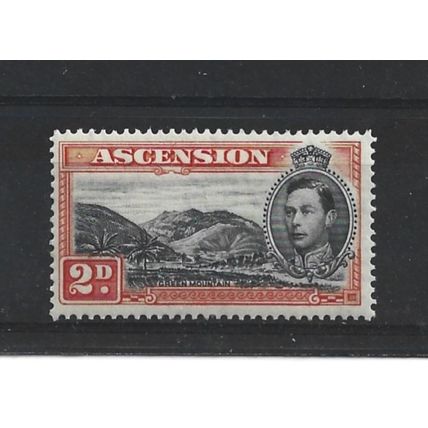 Ascension.SG41 2d Green Mountain.Perfs 13 1/2.Mounted Mint.Aug24n