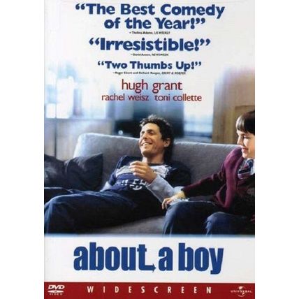 About a Boy...Starring: Hugh Grant, Rachel Weisz, Toni Collette (used DVD)