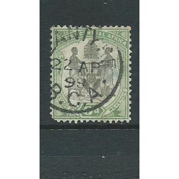 nyasaland protectorate sg46 sg 46 british central africa used corner blunt