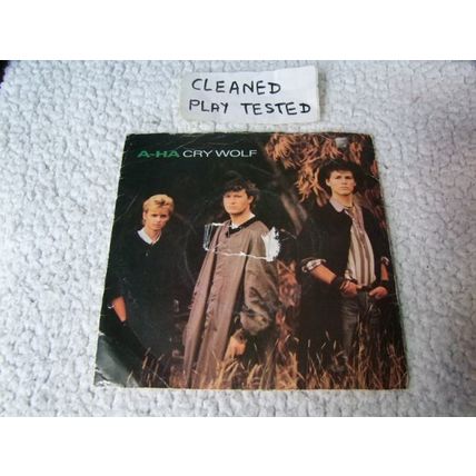 A-HA - cry wolf - 7" vinyl single