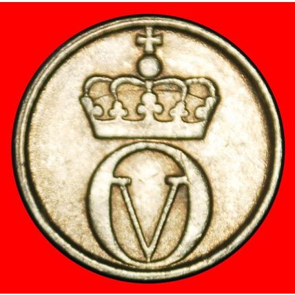 Ⰶ HONEYBEE (1959-1973):NORWAY★10 ORE 1960! OLAV V 1957-1991★LOW START★NO RESERVE