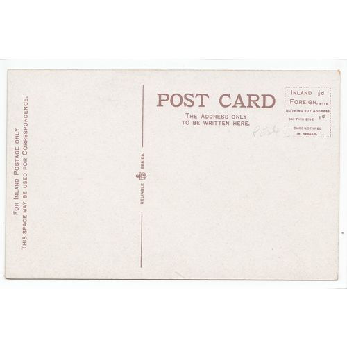 Princes Street Edinburgh Reliable Series Postcard 1369
