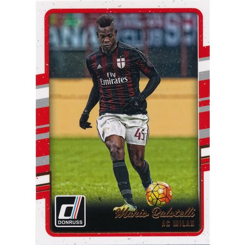 2016 Donruss Soccer 7 Mario Balotelli AC Milan