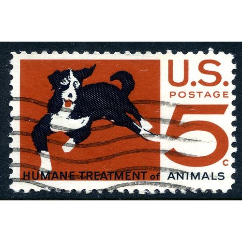 USA 1966 Humane Treatment of Animals, 5c, Scott 1307, Used