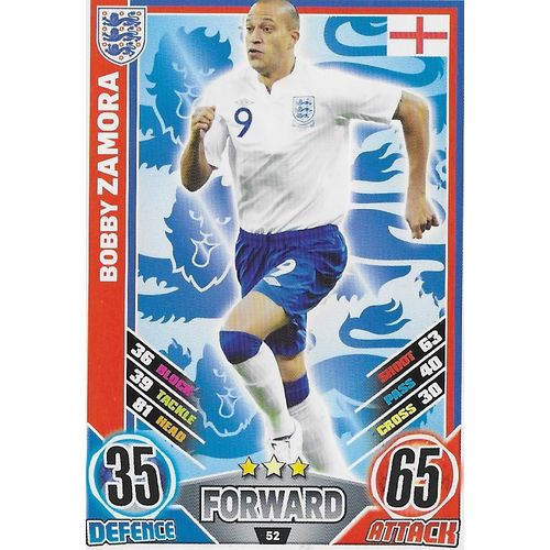 Match Attax - Euro 2012: England - Forward, Zamora