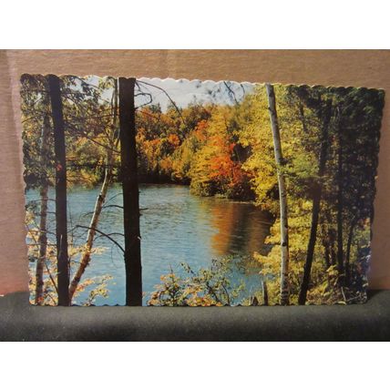near the SHELLMOUTH DAM, RUSSELL, MANITOBA, CANADA unused postcard =