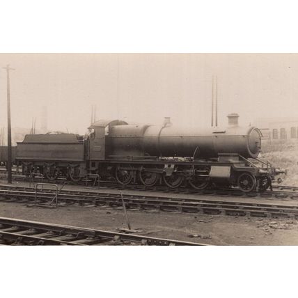 GWR 28xx Class 2-8-0 No 2844 Train Antique Real Photo Postcard