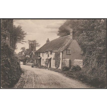 Poughill Village, Cornwall, c.1910s - Frith's Postcard