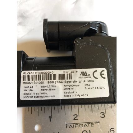 NEW B&R 8LVA13.B1030D000-0 SERVO MOTOR. 3000RPM,AN