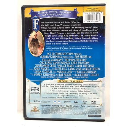 The Princess Bride (DVD, 2001) (L48)