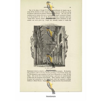 St Alban's Abbey, Interior, Herts, Book Illustration (Print), c1870