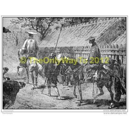 JAPANESE NOBLE IN TOKYO, FROM PICTURESQUE JAPAN, 1910 MODERN REPRODUCTION