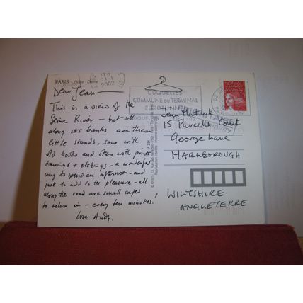 NOTRE-DAME, PARIS, FRANCE used postcard January, 2002 pm =