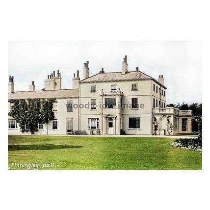 ptc0744 - Finningley Hall , Yorkshire - print 6x4