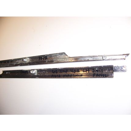 1965 CHRYSLER IMPERIAL 4 DOOR SAIL PANEL TRIM OEM PR #2571266 2571267