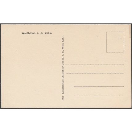 Waidhofen an der Ybbs, Niederösterreich, 1914 - Kilophot AK