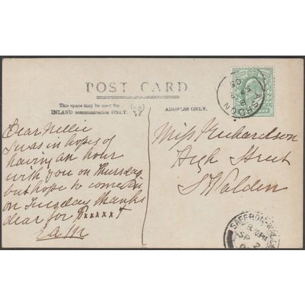 Ashdon Chapel, Essex, 1905 - RP Postcard