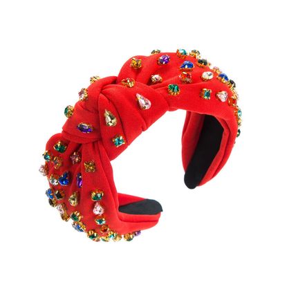 Baroque Women's Headband Embellished Jewelled Hairband Tiara Crown Wedding Party