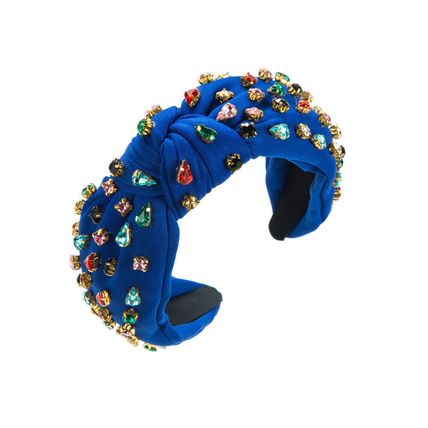 Baroque Women's Headband Embellished Jewelled Hairband Tiara Crown Wedding Party