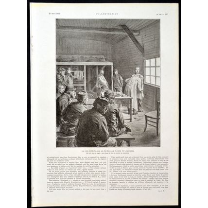 FIELD WORK DURING THE WAR 1915 Louis Rémy Sabattier FRANCE WORLD WAR I PRINT