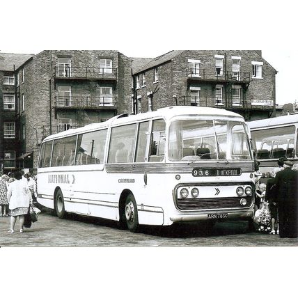 Black & White Photo of Cumberland Motor Services Ltd. - ARN 783C ex. Ribble