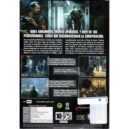 COLD WAR: Solo Detras Del Telon De Acero (Spanish) PC-CD, 2005 -NEW CD in SLEEVE