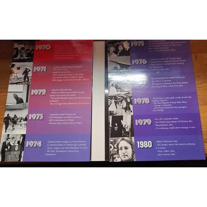 THAT WAS THE YEAR DVD PROMO A 10 DISC SET IN PRESENTION BOX 1970 TO 1980