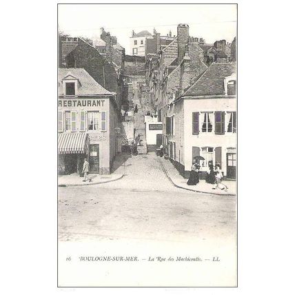 62 - Boulogne-sur-Mer - rue des machicoulis
