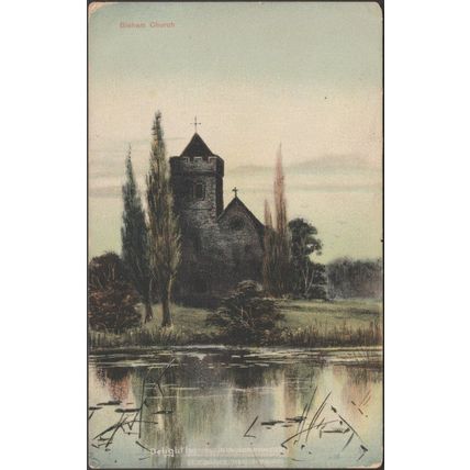 Bisham Church, Berkshire, c.1905-10 - Max Ettlinger Postcard