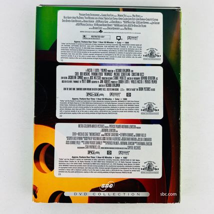 SBC Companies Present 3 Dvd Collection SUPER RARE MGM Collection Order Exclusive