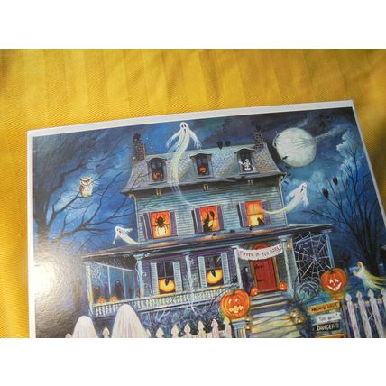 HAUNTED HOUSE "Enter If You Dare!" 1000 Piece PUZZLE! $25.00 Shipped!!