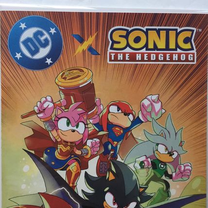 2025 DC Comics Sonic the Hedgehog Cover A & Serg Acuna Variant #3