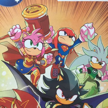2025 DC Comics Sonic the Hedgehog Cover A & Serg Acuna Variant #3