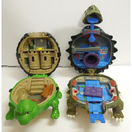 Vintage TMNT Mutant Turtles Playsets – Raph Turtle Playset & Krang’s Android