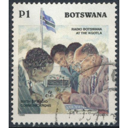 Centenary of Radio: 1p - Botswana 1996 - FH - SG 827