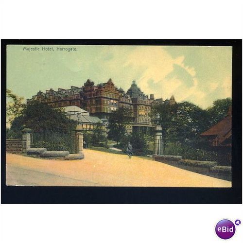 Yorkshire HARROGATE Majestic Hotel Postcard by Boots (120)